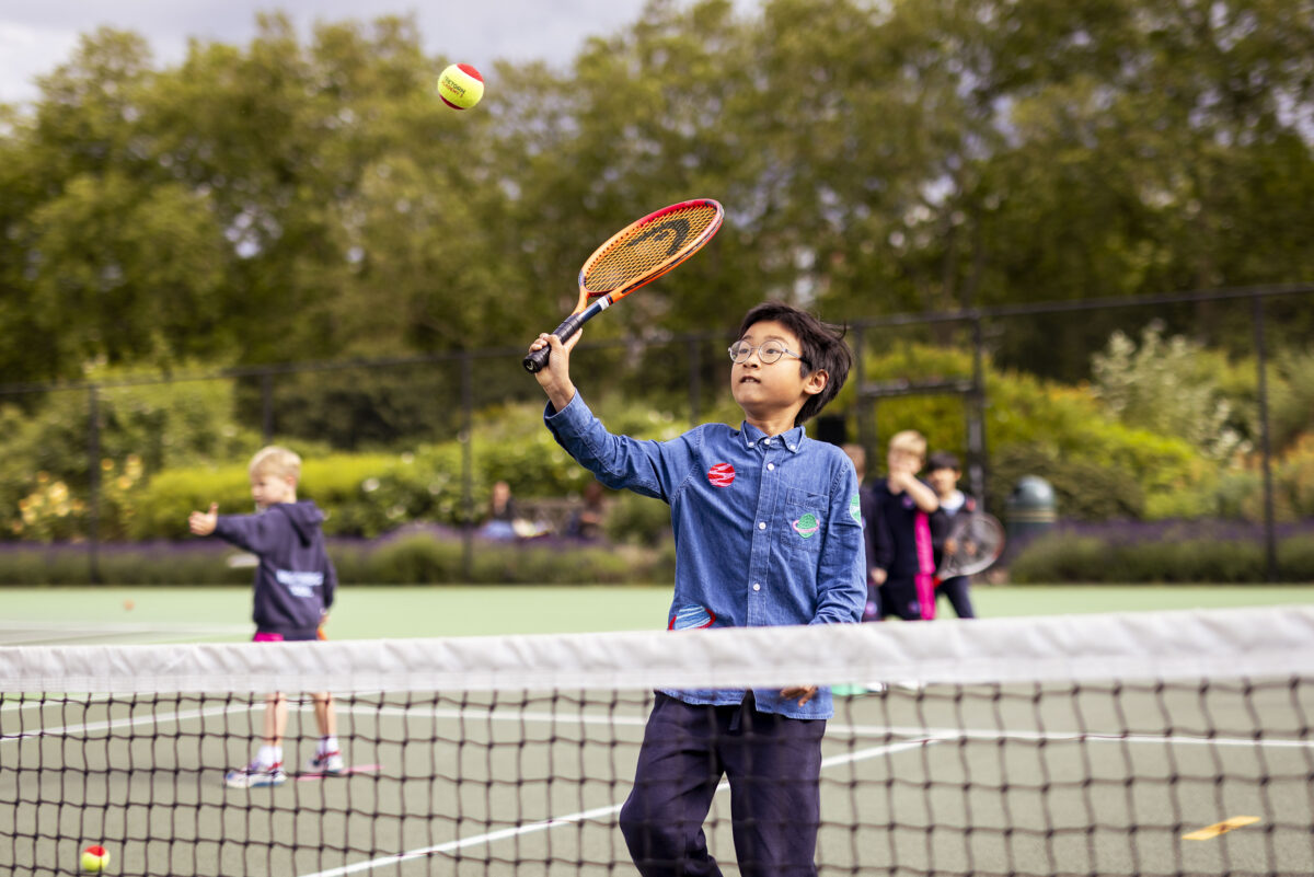 Park Sports Mini Tennis Camps Action