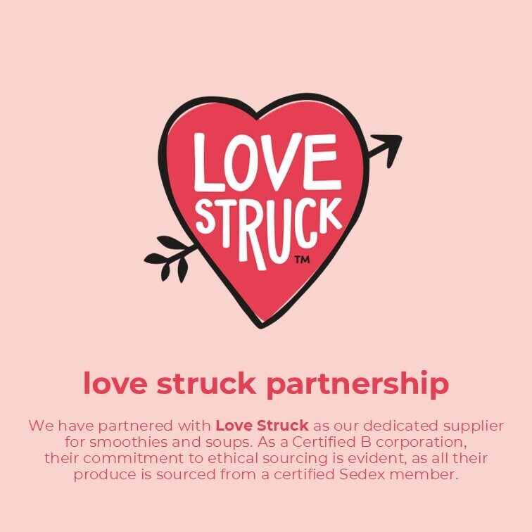 Sustainability Love Struck Parternship