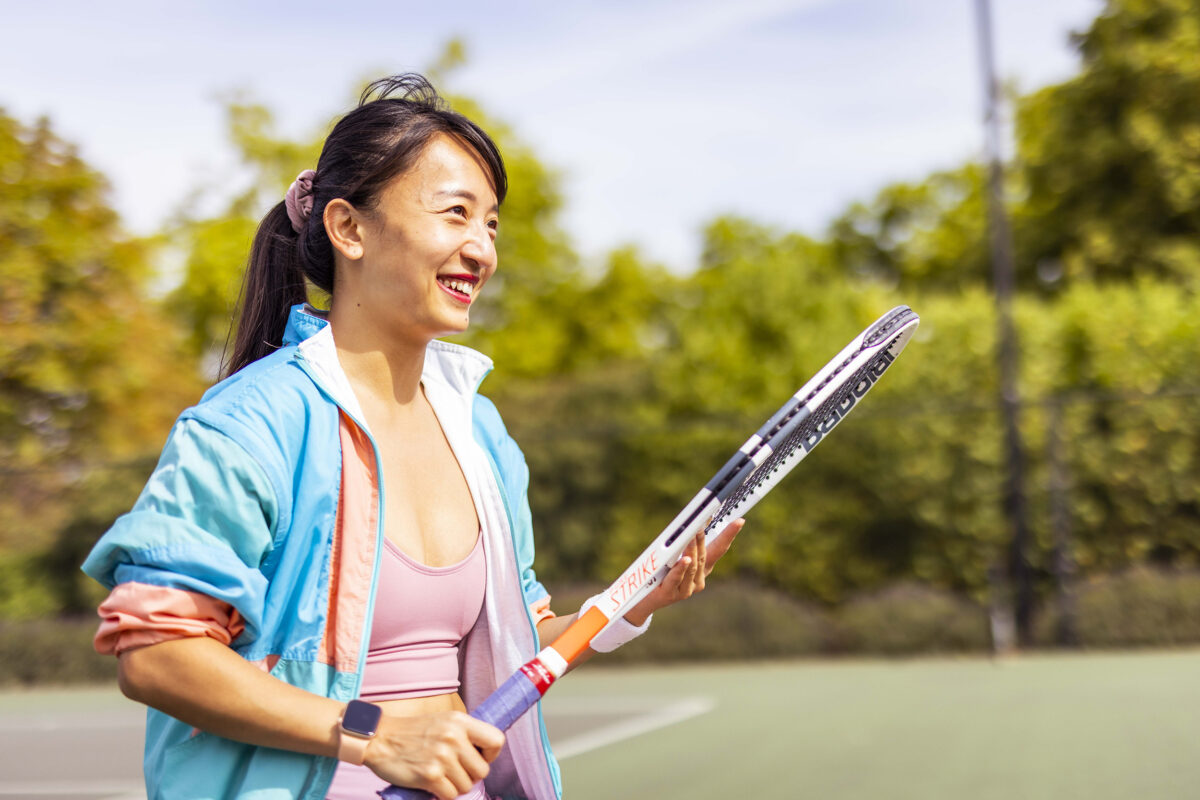 Adults Start Playing Tennis in London Park Sports