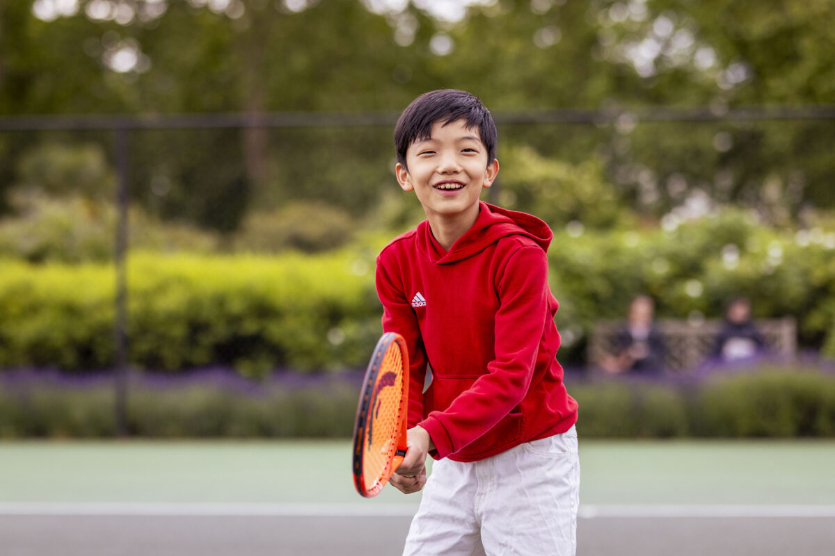 Park Sports Junior Tennis Camps Action