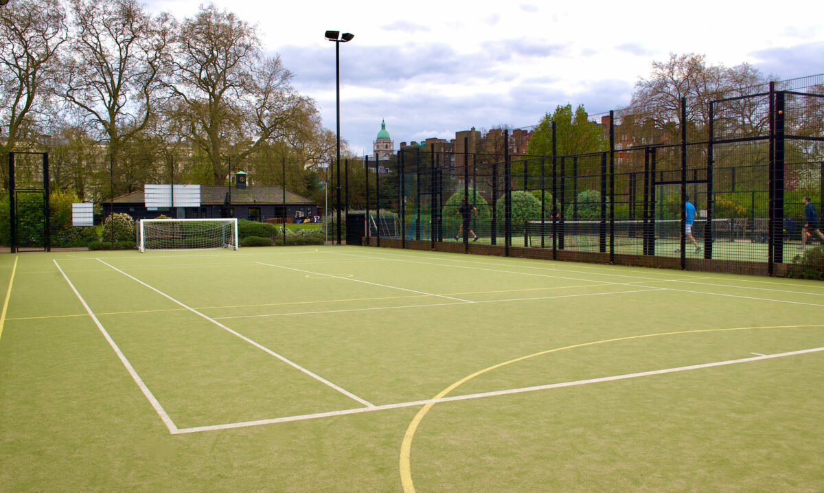 Hyde Park 5 a side Football Pitch