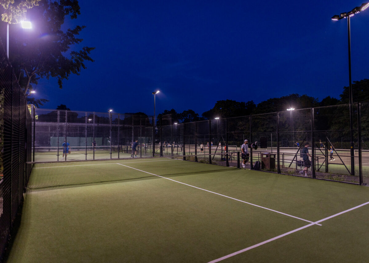 Park Sports The Regents Park Floodlit Padel Court